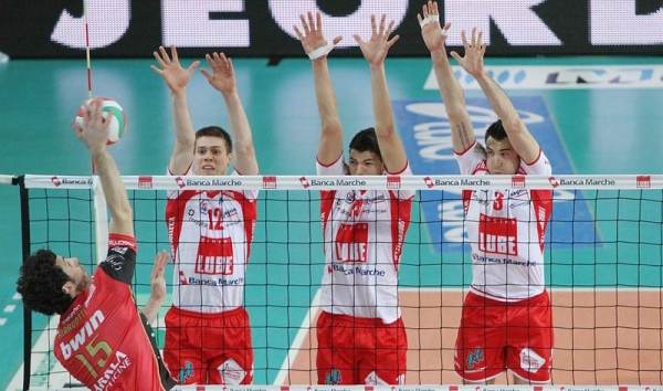 Волейбол. Чемпионат Италии 2012-2013. Мачерата &ndash; Латина 