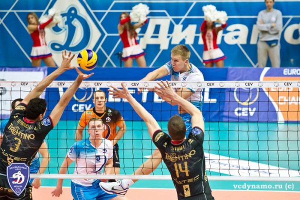Волейбол.Лига Чемпионов 2012-2013.Мужчины.Трентино-Динамо Москва