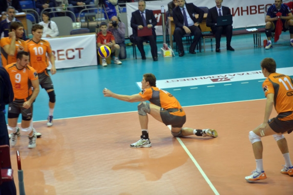 Волейбол. Чемпионат России 2012-2013. Белогорье - Кузбасс